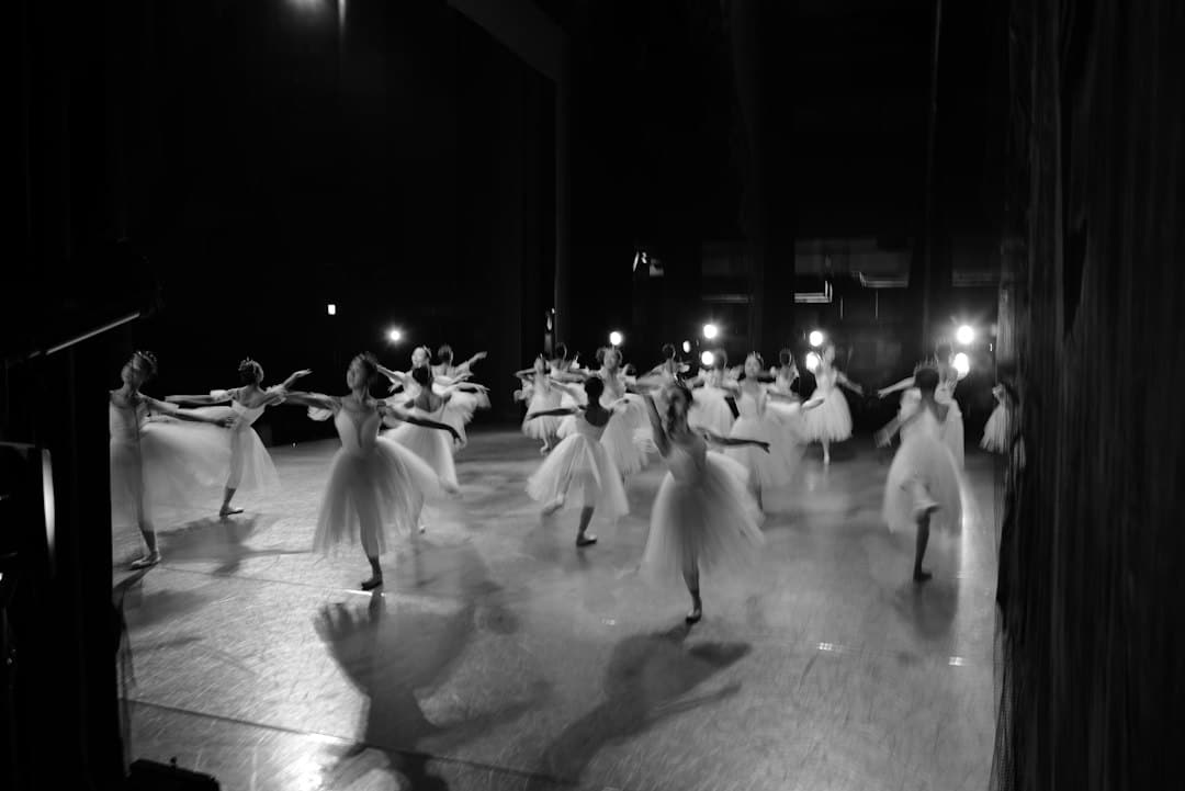 Balletto durante una prova